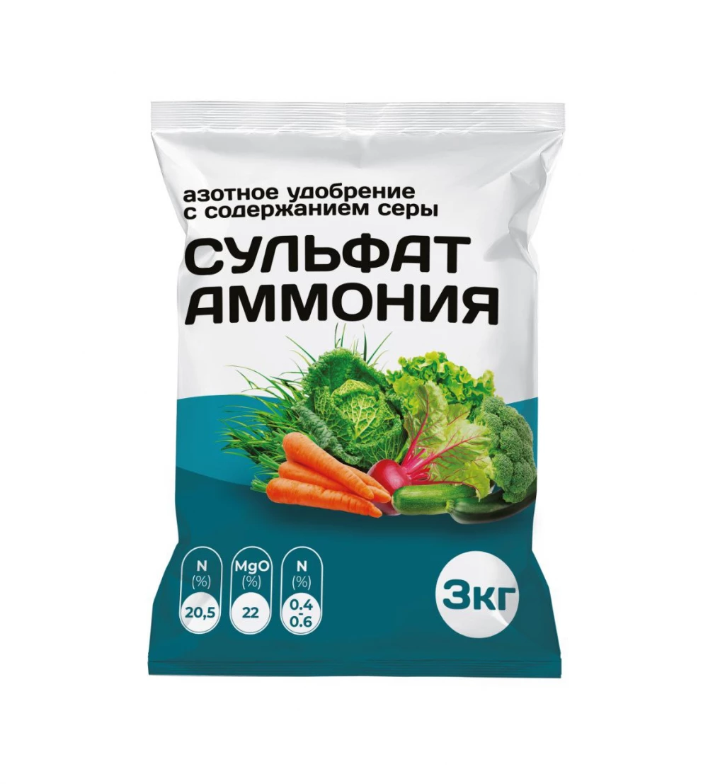 Сульфат аммония 3 кг